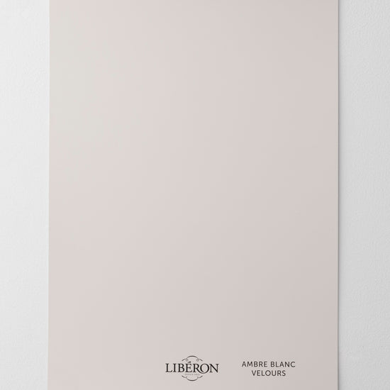 Échantillon de peinture 163 Faubourg Libéron, teinte Ambre Blanc