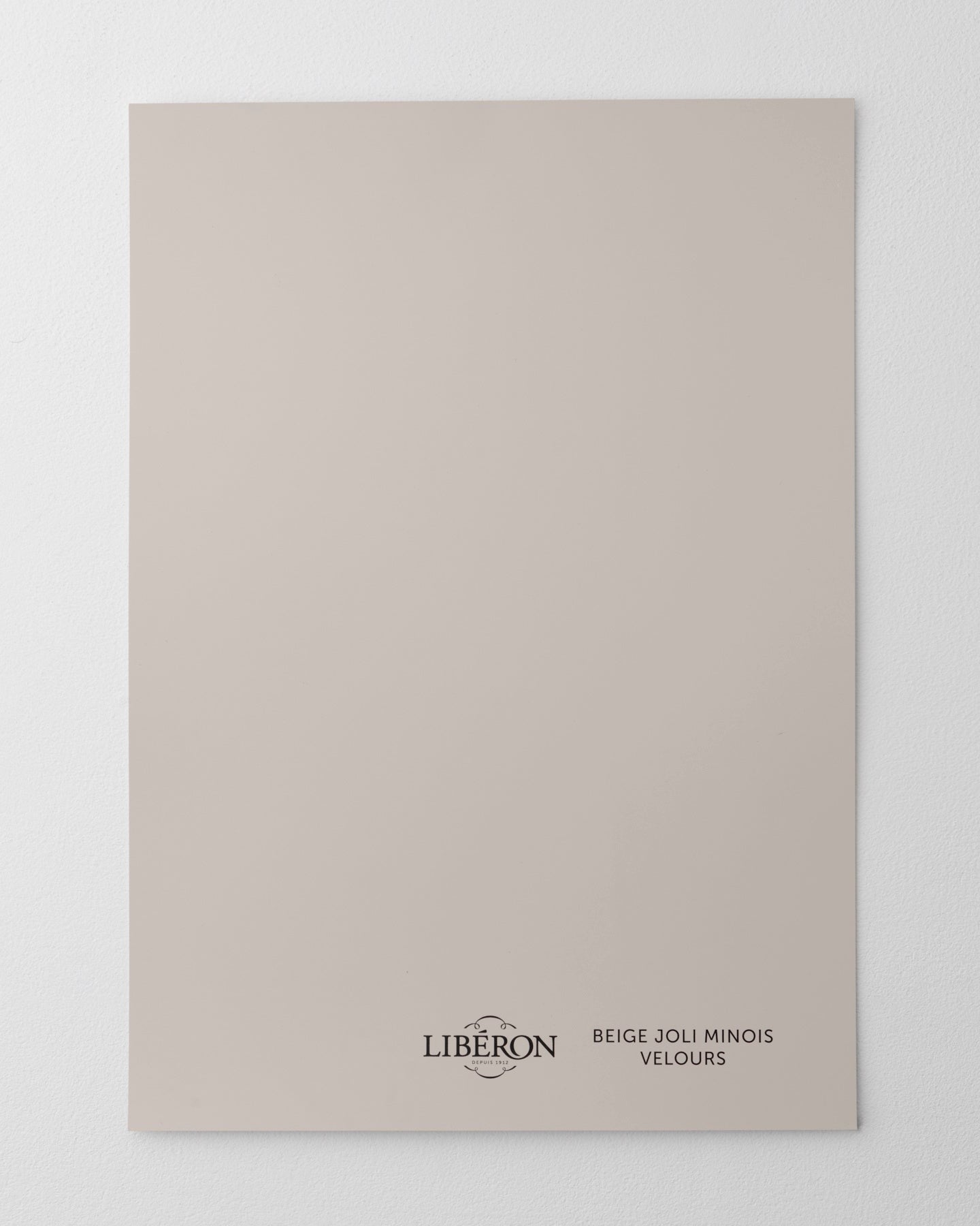 Échantillon de peinture 163 Faubourg Libéron, teinte Beige Joli Minois