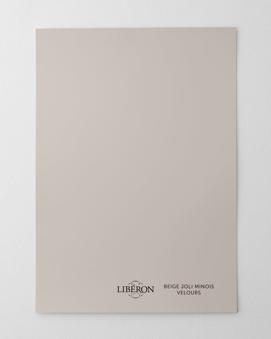 Échantillon de peinture 163 Faubourg Libéron, teinte Beige Joli Minois