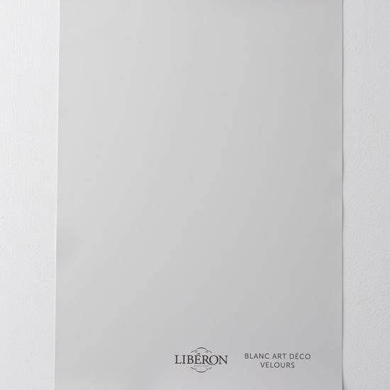 Échantillon de peinture 163 Faubourg Libéron, teinte Blanc Art Déco