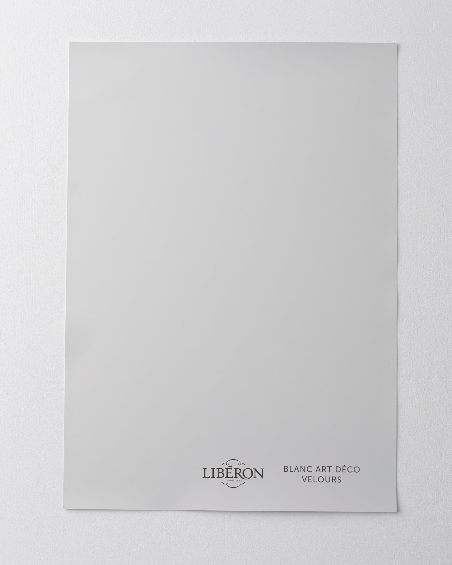 Échantillon de peinture 163 Faubourg Libéron, teinte Blanc Art Déco
