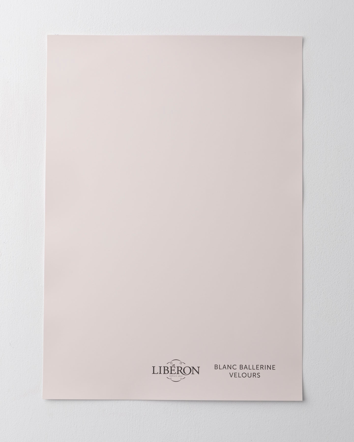 Échantillon de peinture 163 Faubourg Libéron, teinte Blanc Ballerine