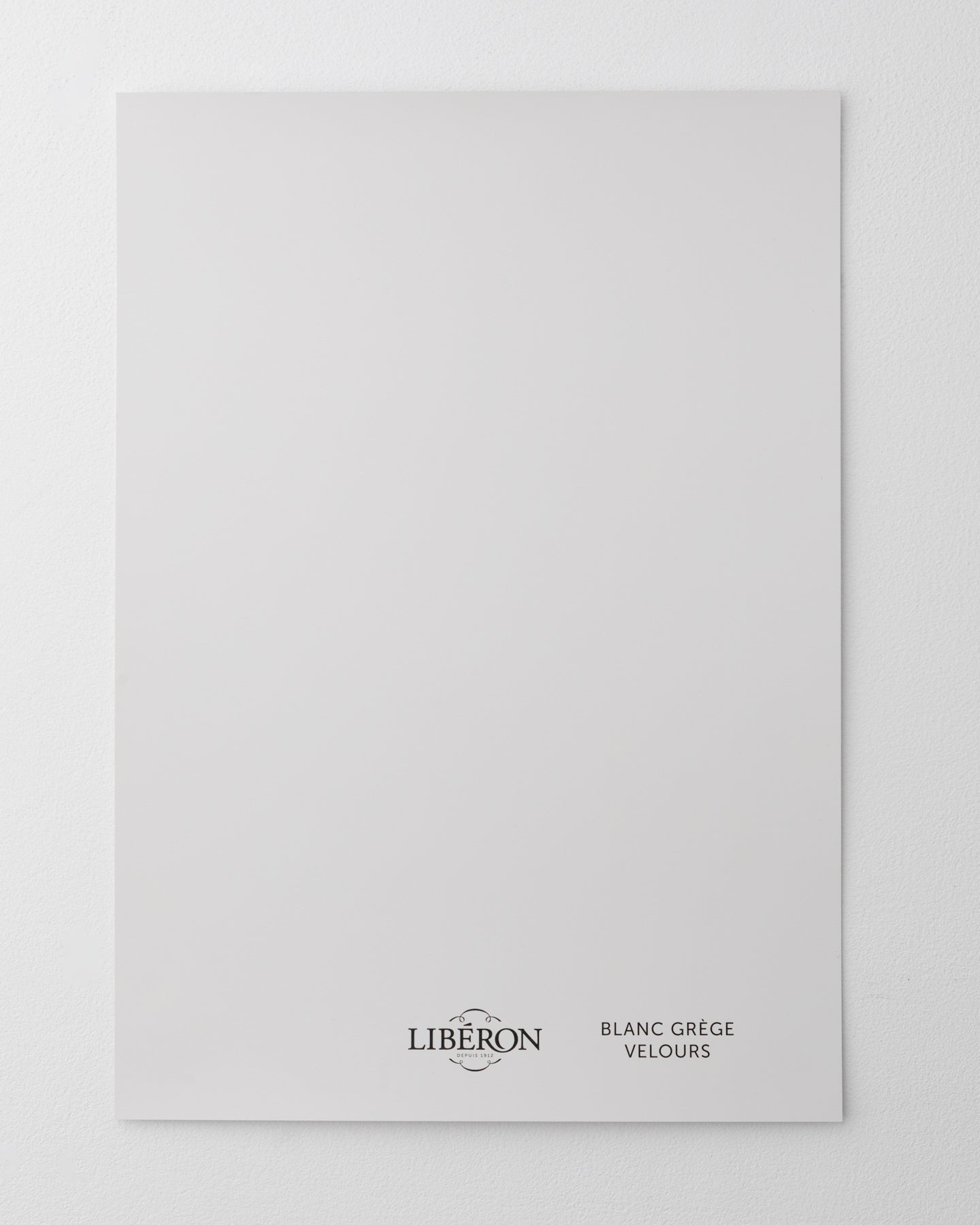 Échantillon de peinture 163 Faubourg Libéron, teinte Blanc Grège