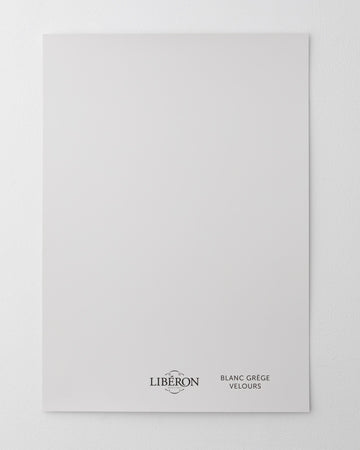 Échantillon de peinture 163 Faubourg Libéron, teinte Blanc Grège