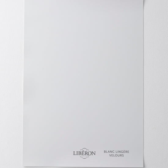 Échantillon de peinture 163 Faubourg Libéron, teinte Blanc Lingère