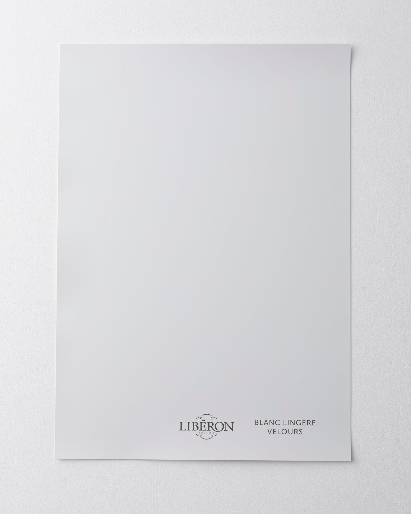 Échantillon de peinture 163 Faubourg Libéron, teinte Blanc Lingère