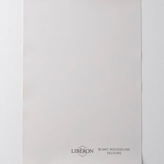 Échantillon de peinture 163 Faubourg Libéron, teinte Blanc Mousseline