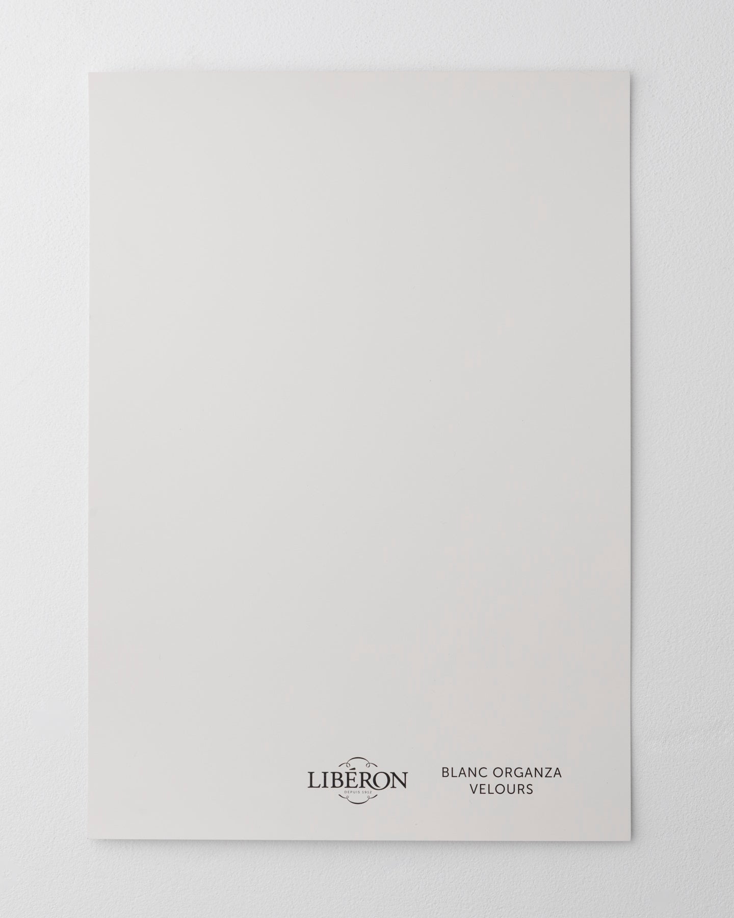 Échantillon de peinture 163 Faubourg Libéron, teinte Blanc Organza