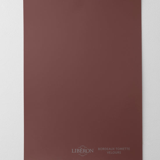 Échantillon de peinture 163 Faubourg Libéron, teinte Bordeaux Tomette