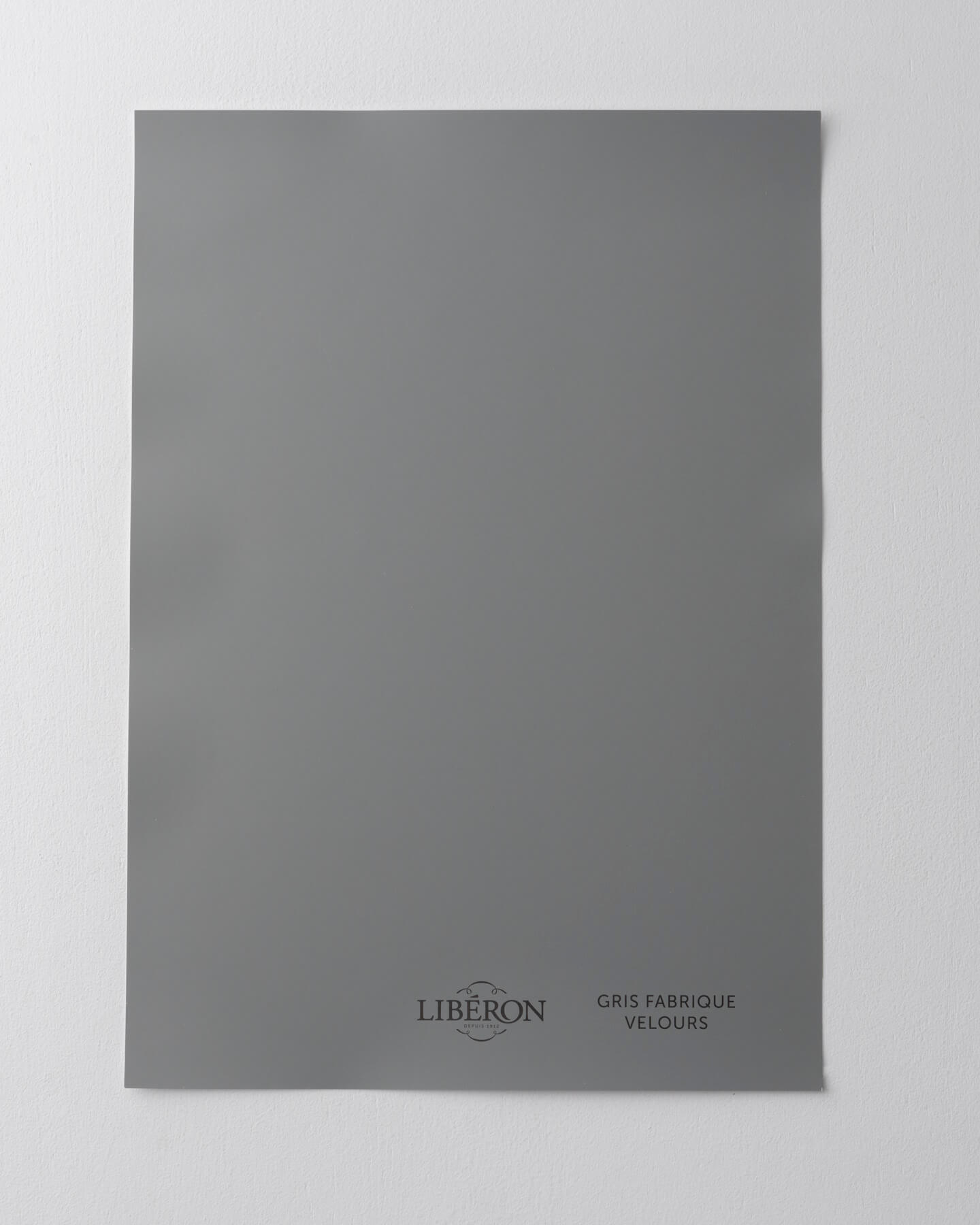 Échantillon de peinture 163 Faubourg Libéron, teinte Gris Fabrique