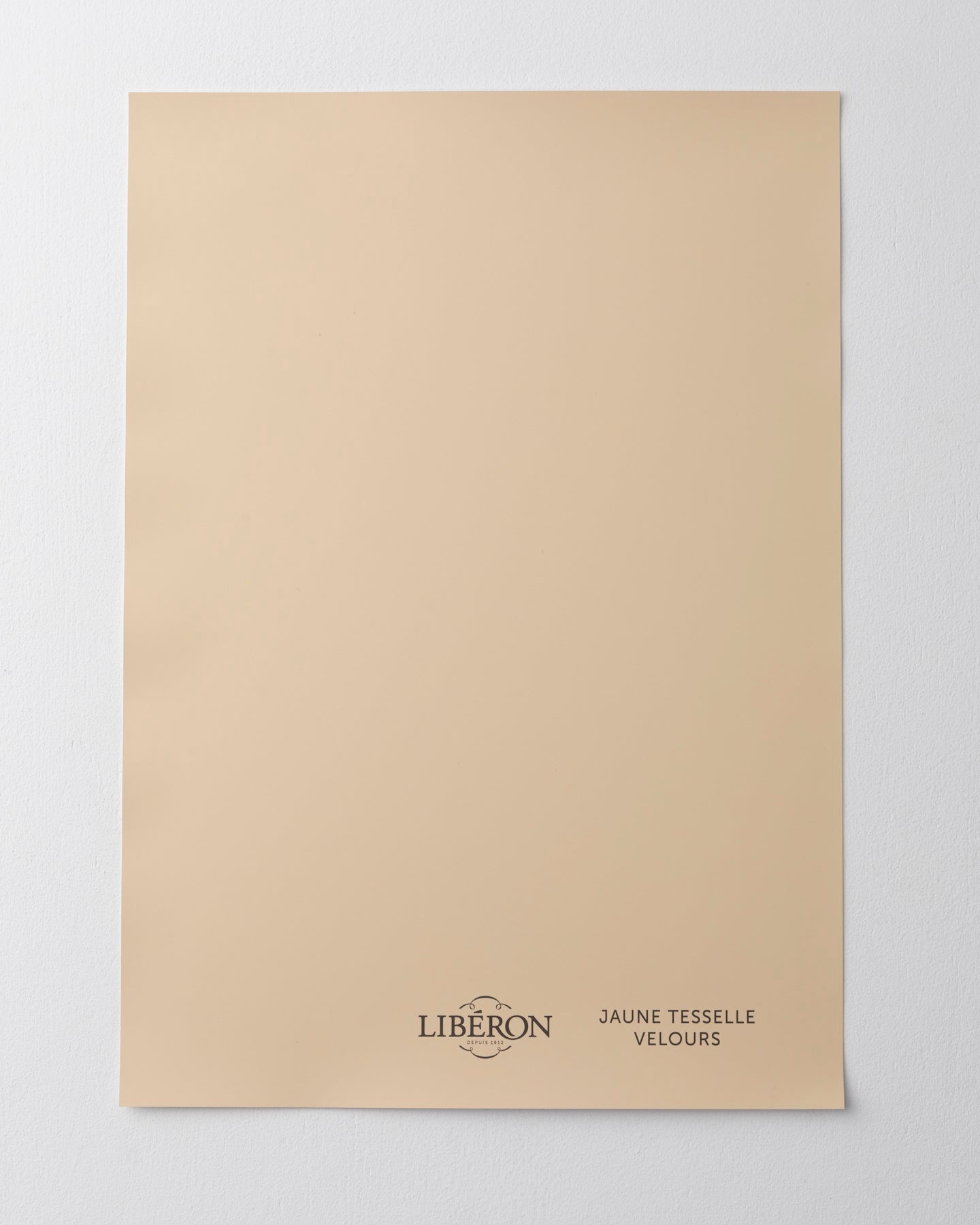 Échantillon de peinture 163 Faubourg Libéron, teinte Jaune Tesselle