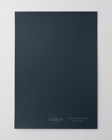 Échantillon de peinture 163 Faubourg Libéron, teinte Noir d'Imprimerie
