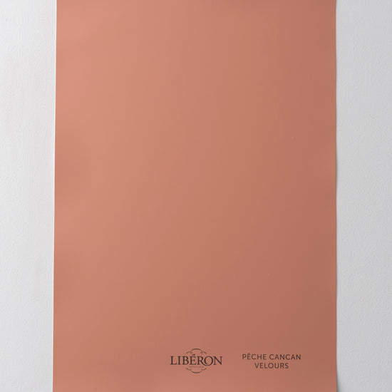 Échantillon de peinture 163 Faubourg Libéron, teinte Pêche Cancan