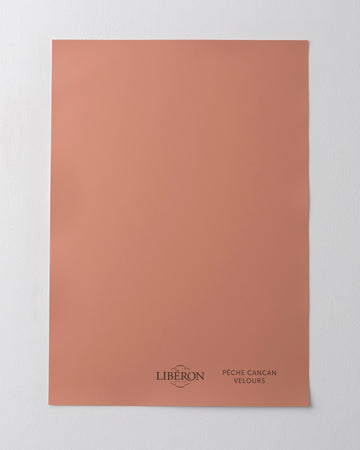 Échantillon de peinture 163 Faubourg Libéron, teinte Pêche Cancan