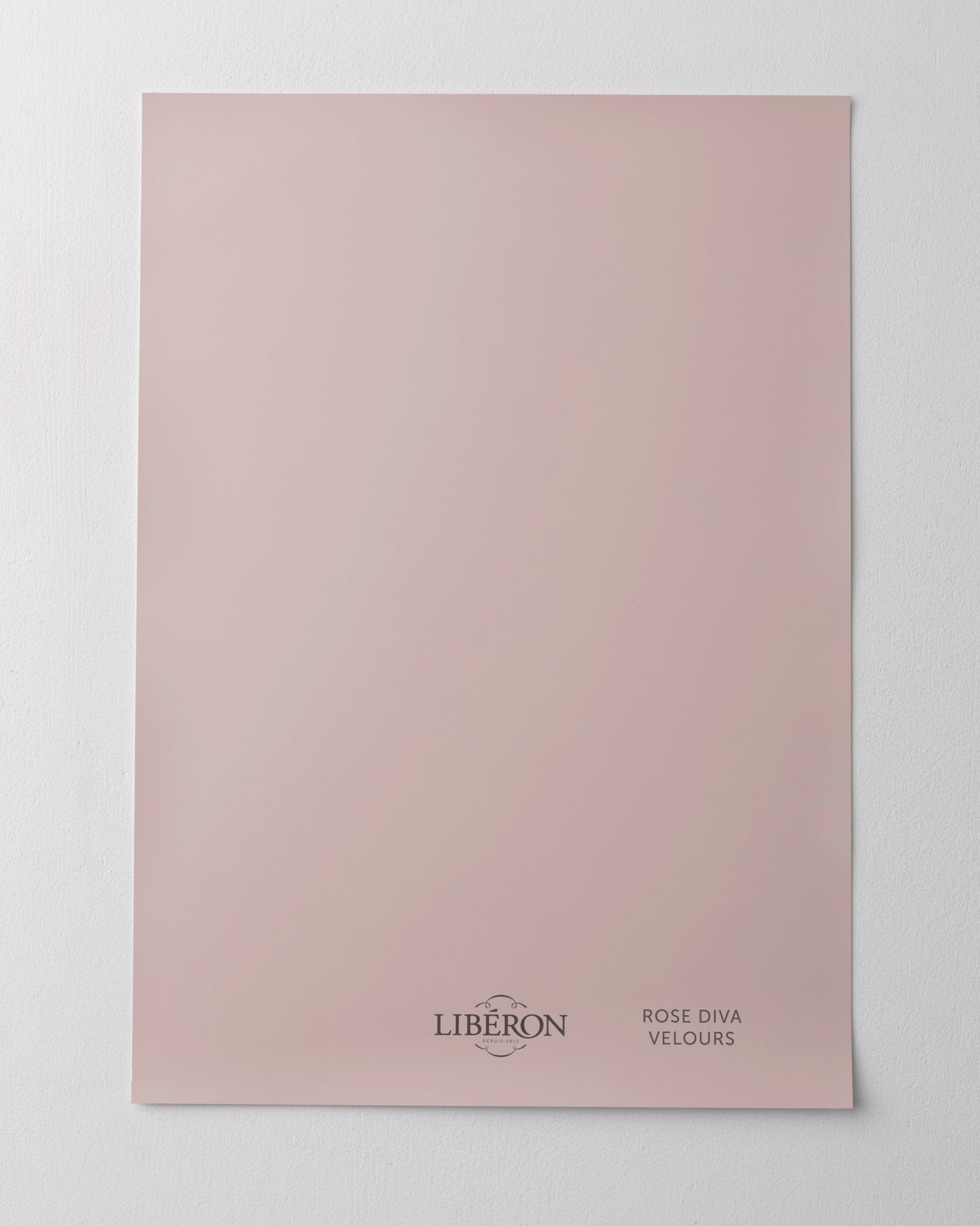 Échantillon de peinture 163 Faubourg Libéron, teinte Rose Diva