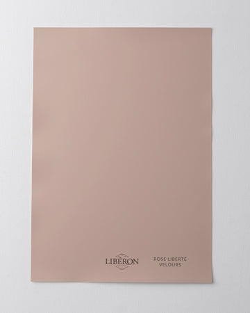 Échantillon de peinture 163 Faubourg Libéron, teinte Rose Liberté