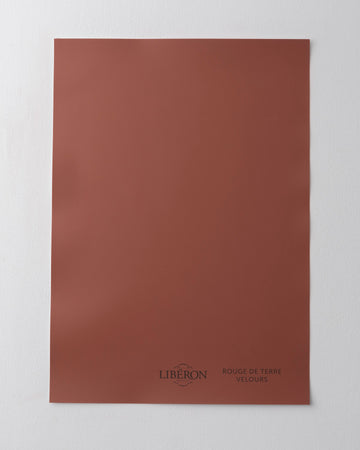 Échantillon de peinture 163 Faubourg Libéron, teinte Rouge de Terre