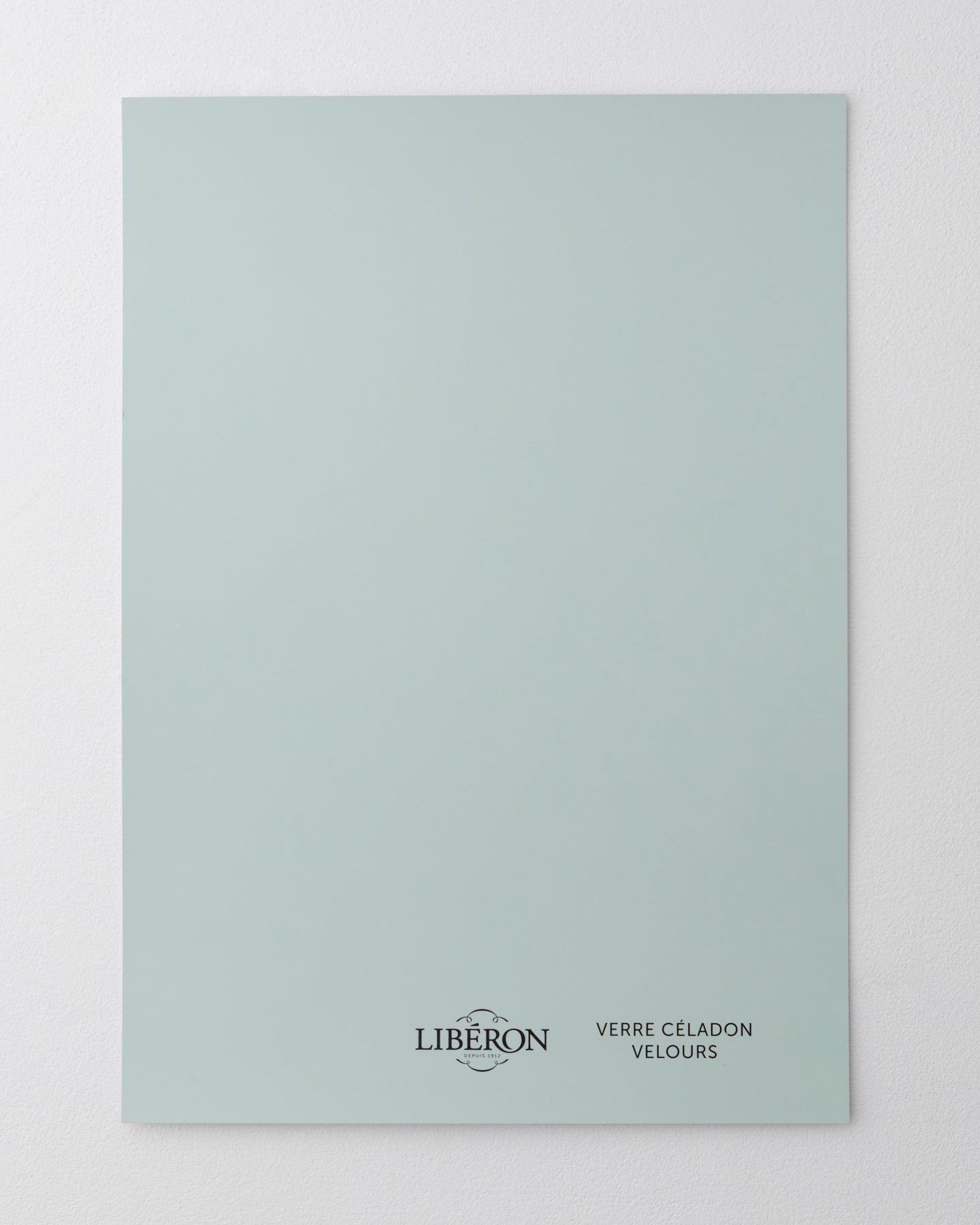 Échantillon de peinture 163 Faubourg Libéron, teinte Verre Céladon