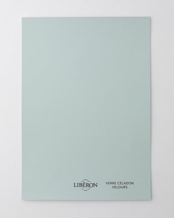 Échantillon de peinture 163 Faubourg Libéron, teinte Verre Céladon