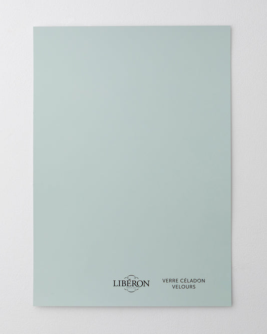 Échantillon de peinture 163 Faubourg Libéron, teinte Verre Céladon