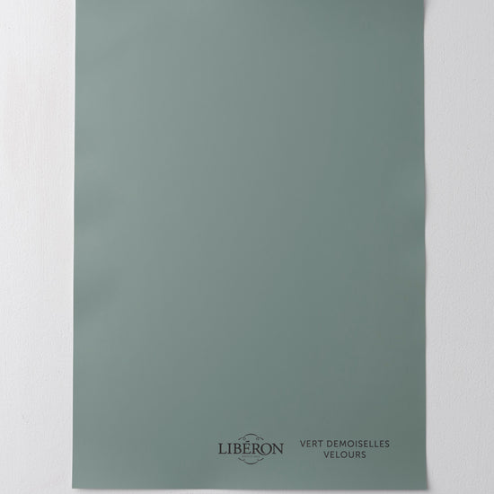 Échantillon de peinture 163 Faubourg Libéron, teinte Vert Demoiselles