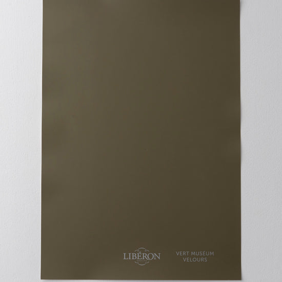 Échantillon de peinture 163 Faubourg Libéron, teinte Vert Muséum