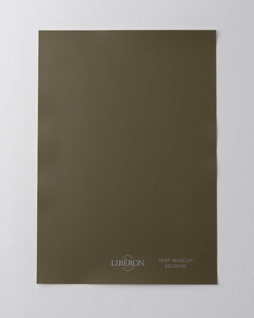 Échantillon de peinture 163 Faubourg Libéron, teinte Vert Muséum