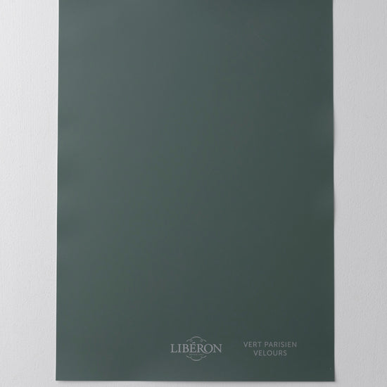 Échantillon de peinture 163 Faubourg Libéron, teinte Vert Parisien