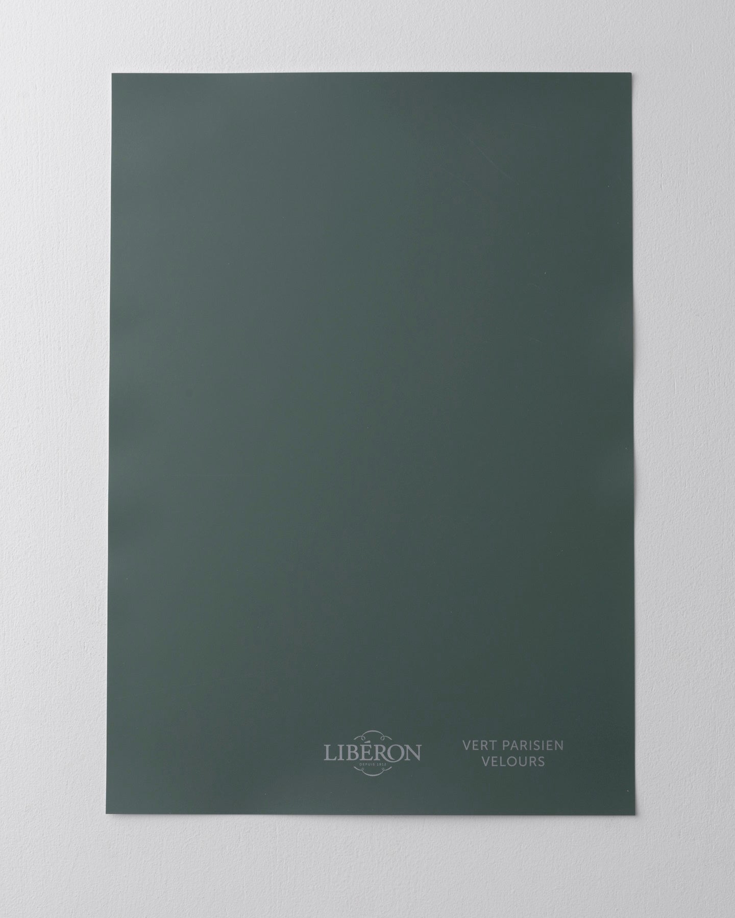 Échantillon de peinture 163 Faubourg Libéron, teinte Vert Parisien