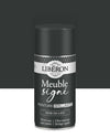 Pot de peinture meuble aérosol Libéron Meuble Signé, teinte Noir de Lave aspect Brillant
