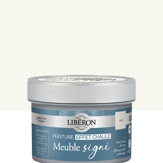 Pot de peinture à effet Libéron L'Effet Chaulé, teinte Craie