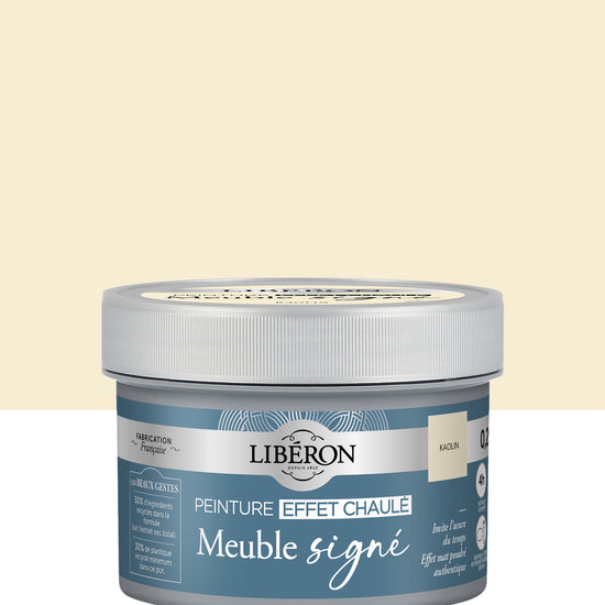 Pot de peinture à effet Libéron L'Effet Chaulé, teinte Kaolin