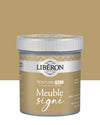 Pot de peinture meubles Libéron Meuble Signé, teinte Beige Limon, aspect mat profond