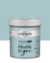 Pot de peinture meubles Libéron Meuble Signé, teinte Ciel d'Hiver, aspect mat profond
