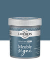 Pot de peinture meubles Libéron Meuble Signé, teinte Orage, aspect mat profond