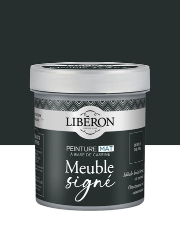 Pot de peinture meubles Libéron Meuble Signé, teinte Queue de Pie, aspect mat profond