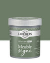 Pot de peinture meubles Libéron Meuble Signé, teinte Vert Bivouac, aspect mat profond