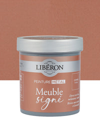 Pot de peinture meuble Libéron Meuble Signé, teinte Cuivre Brillant aspect Métal