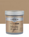 Pot de peinture meuble Libéron Meuble Signé, teinte Or Blanc Brillant aspect Métal