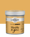 Pot de peinture meuble Libéron Meuble Signé, teinte Ciré Jaune aspect Velours