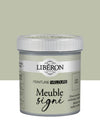 Pot de peinture meuble Libéron Meuble Signé, teinte Jade Grisé aspect Velours