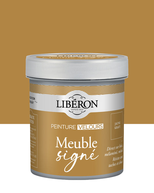 Peinture Meuble Signé - Velours - JAUNE KRAFT