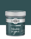 Pot de peinture meuble Libéron Meuble Signé, teinte Vert Abysses aspect Velours