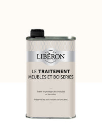 Pot de Traitement Meubles et Boiseries Libéron, teinte Incolore