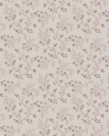 Dessin du papier peint Velours de Papier, motif Belle Jeanne n°1