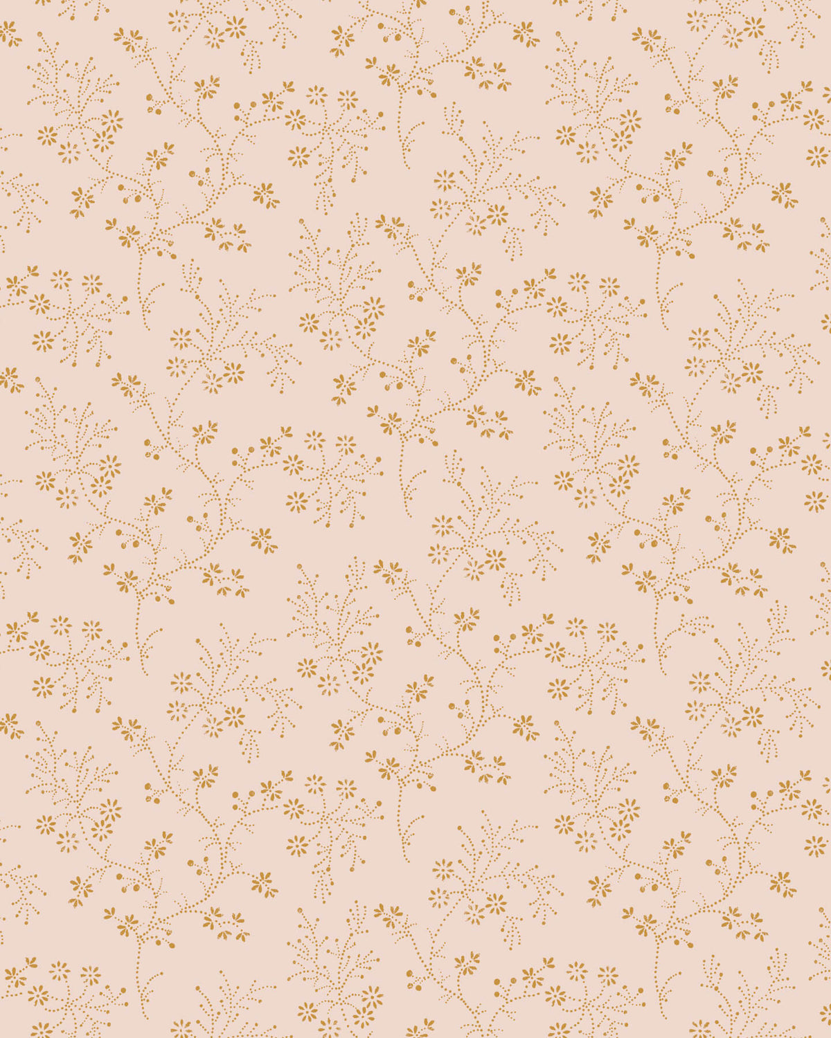 Dessin du papier peint Velours de Papier, motif Belle Jeanne n°2
