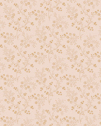 Dessin du papier peint Velours de Papier, motif Belle Jeanne n°2