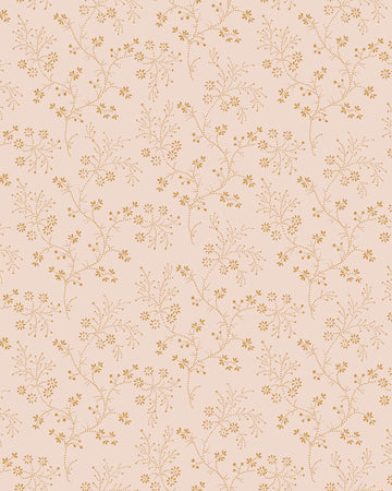 Dessin du papier peint Velours de Papier, motif Belle Jeanne n°2