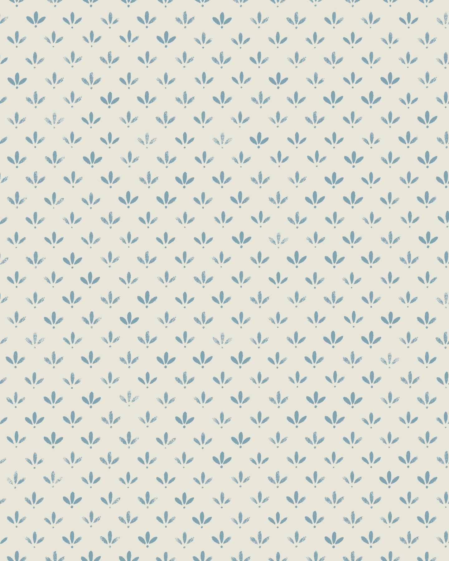 Dessin du papier peint Velours de Papier, motif Florette n°1