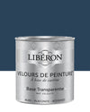 Pot de peinture murs Libéron Velours de Peinture, teinte Bleu Vintimille, finition mate veloutée.